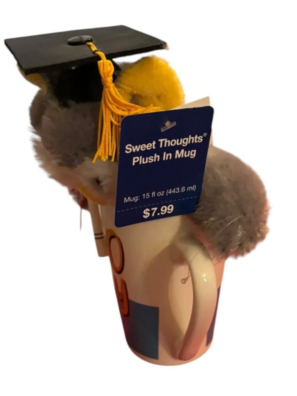 Graduation Owl Plush in “Hooray” Mug – Gift Set – NEW